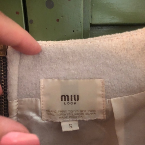 Adorable Miu Miu wool mini dress. - Picture 3 of 8
